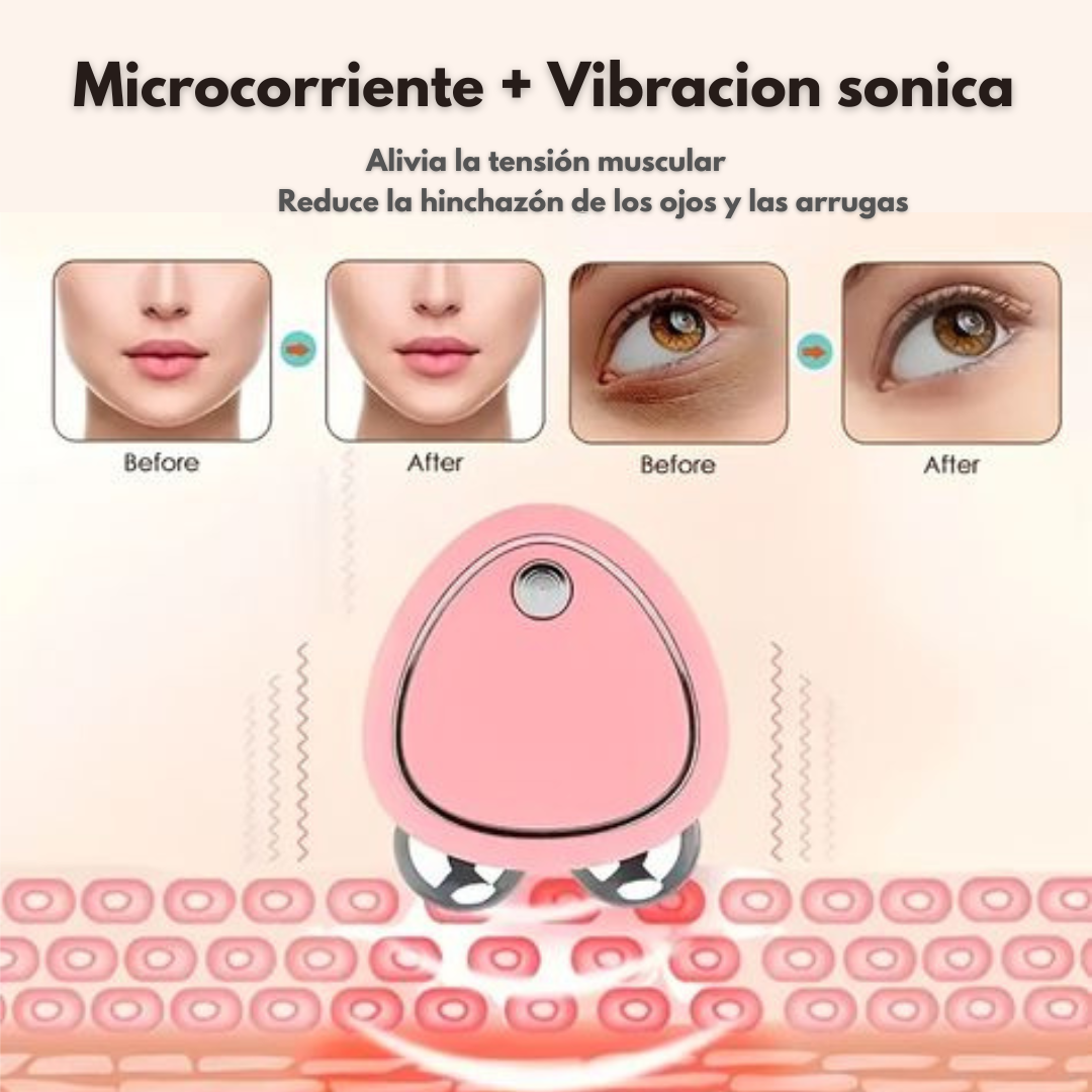 Lifting Facial Sin Cirugía – Masajeador Divinelif™ + Guía De Yoga & Recetario De Mascarillas Naturales
