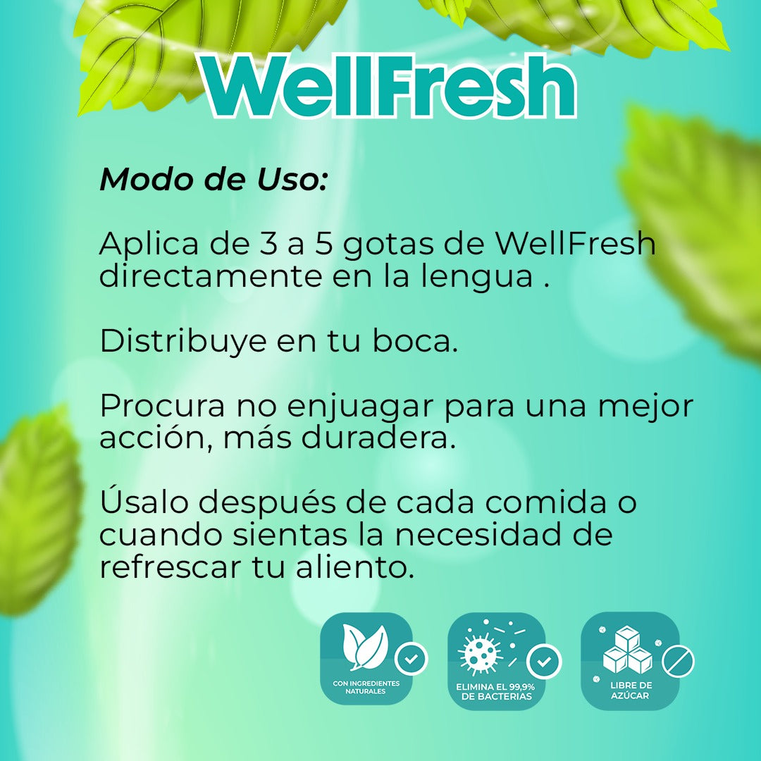 WELL FRESH™ – ELIMINA MAL ALIENTO - 50% OFF