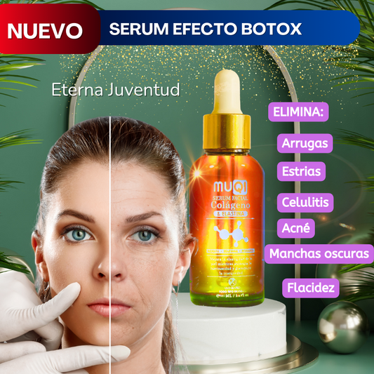 Serum Antiedad con Efecto Botox 🌈 Secreto de la Juventud Eterna - 50% OFF